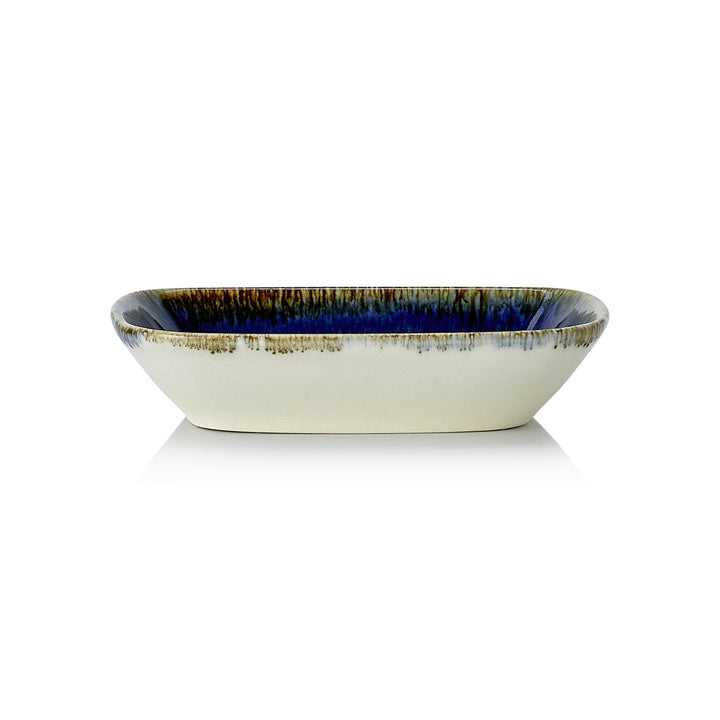 WAS Germany Schale, 12 x 8 cm, Set á 6 Stück, dark ocean, Porzellan Vida Dark Ocean 12 x 8 cm (6 Stü
