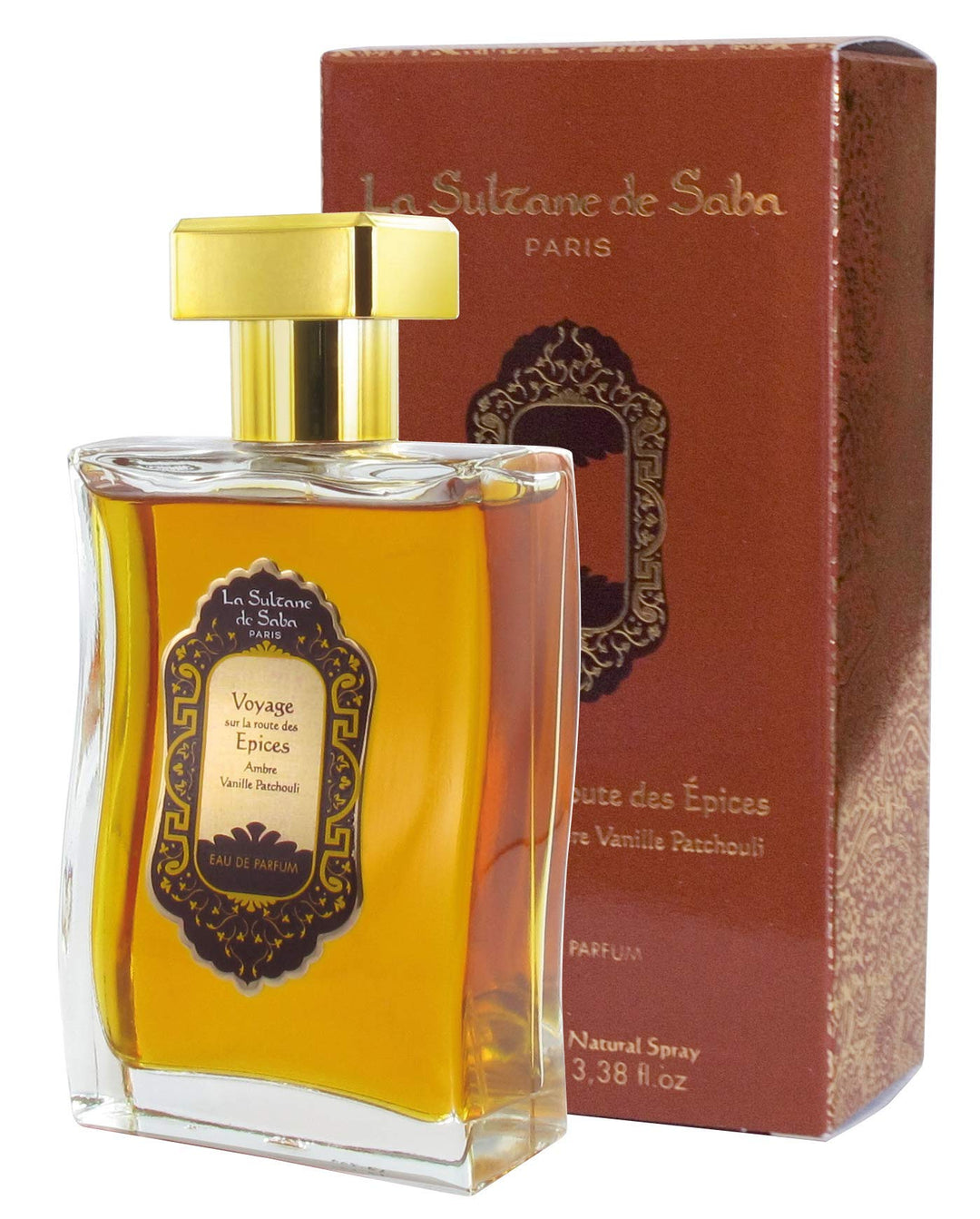 La Sultane de Saba - Parfüm Patschuli Vanille Bernstein, 100ml - Reisen Sie auf der Spice Road -
