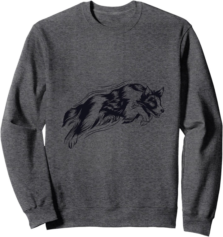 Springender Hund Sweatshirt