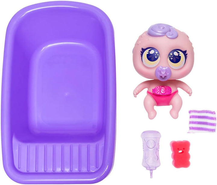 AMPARIN, S.A. DE C.V. BANDAI Babypuppe Neoflobbi Flobbeti Rosa Distroller, D992802, Bandai