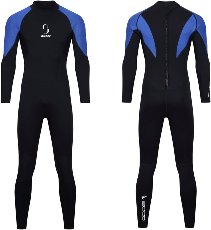 Damen-Neoprenanzug, 3 mm, für Herren, Ganzkörper-Taucheranzüge, Reissverschluss hinten, zum Tauchen,