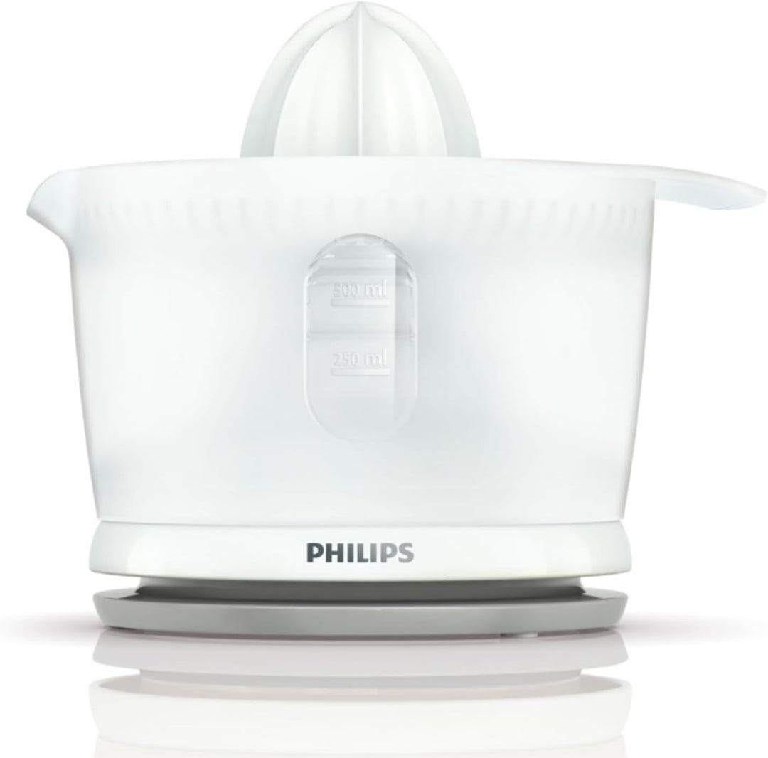 Philips Entsafter, Zitruspresse, 25 W A weiss White, White