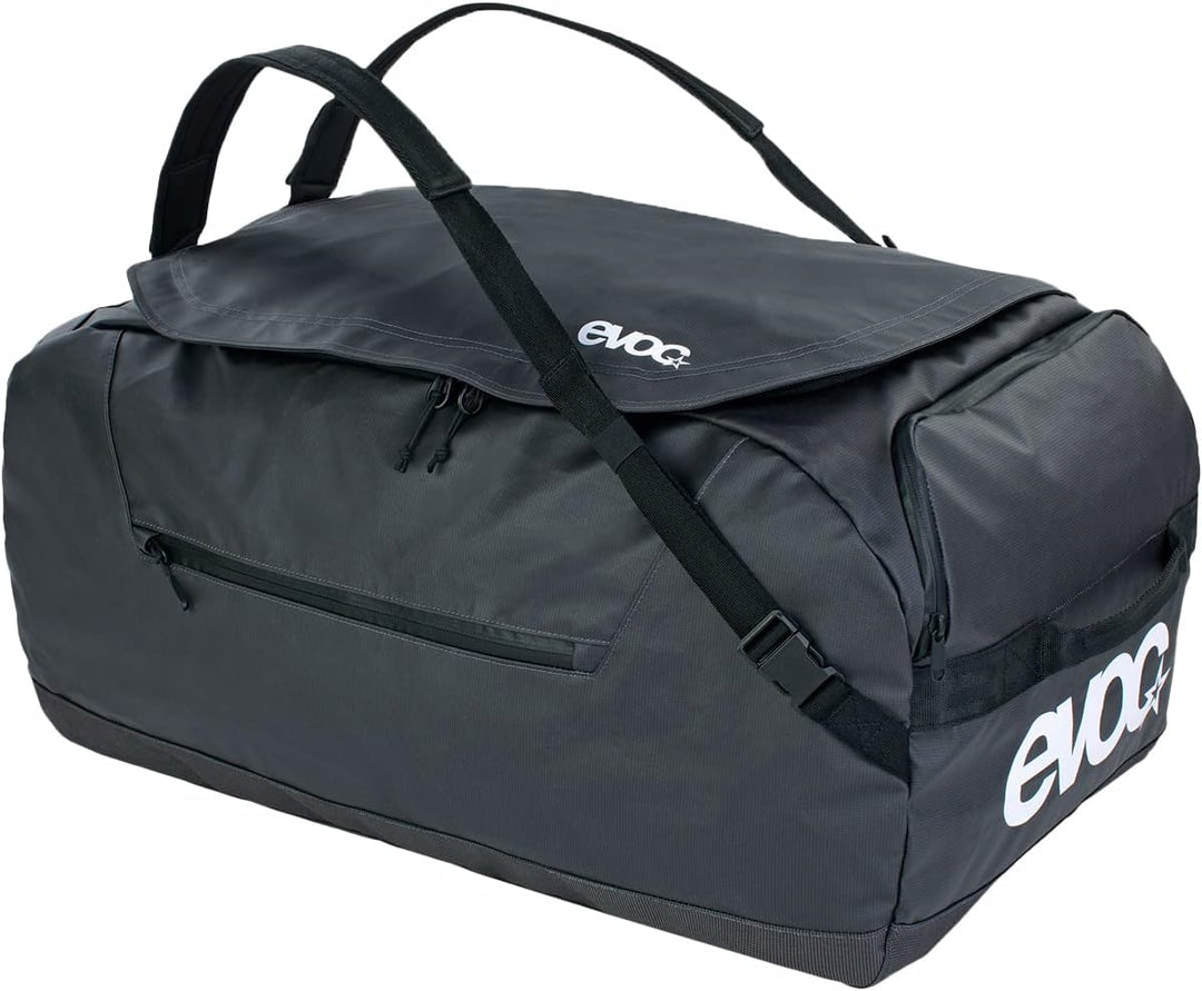 EVOC DUFFLE BAG Wasserfeste Reise- und Ausrüstungstasche (Travel Bag, abnehmbarer Tragegurt, separat