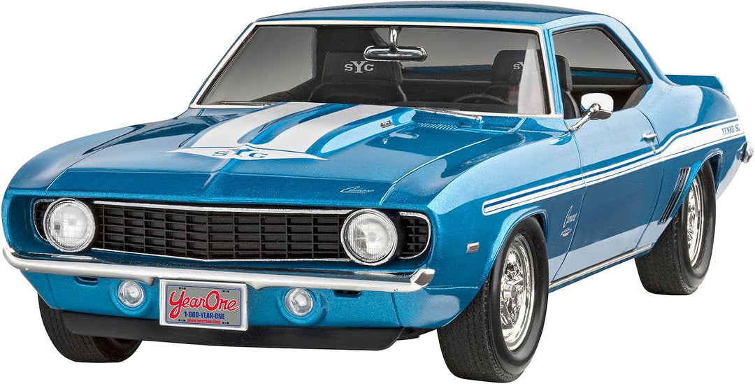 Revell 07694 1969 Chevy Yenko Camaro, Automodell 1:25 zu der bekannten Filmreihe, 19,0 cm The Fast a