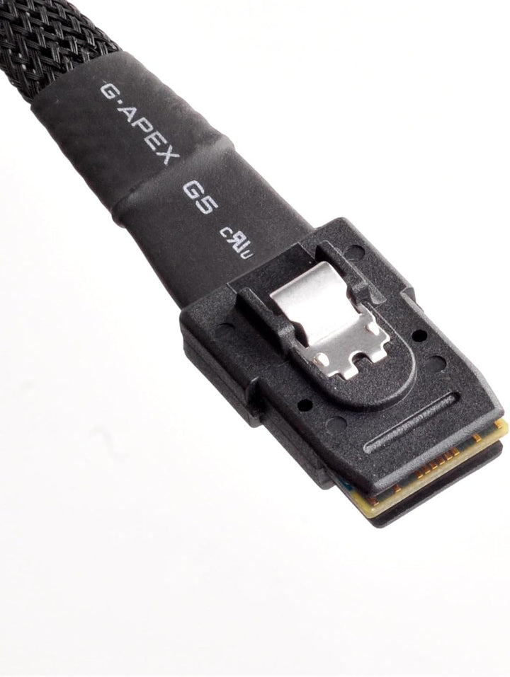 SilverStone SST-CPS02 - Internes Mini SAS Kabel mit beidseitigen 36-pin SFF8087 Steckern, 50 cm