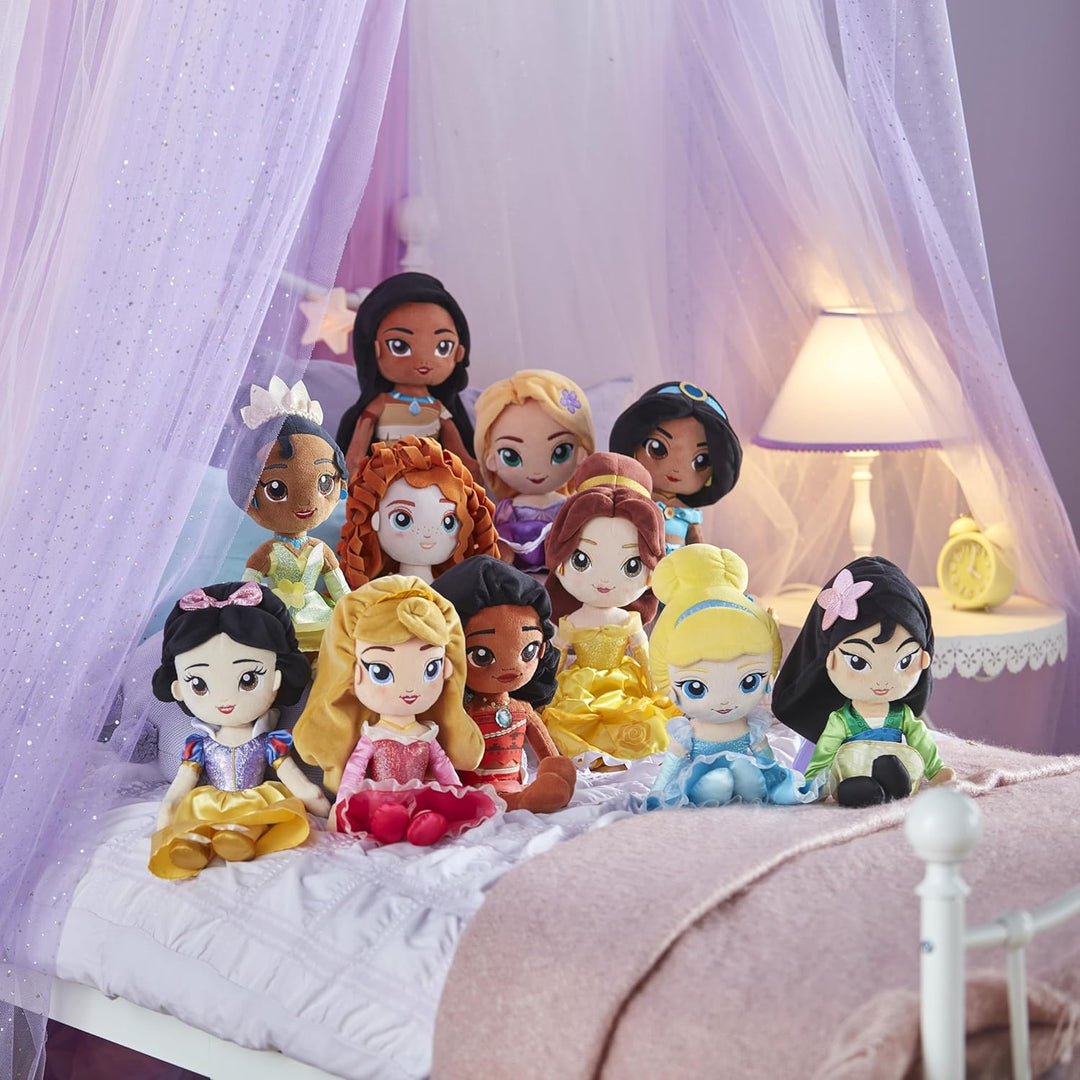 Disney Store Offizielle Schneewittchen Kuschelpuppe, Schneewittchen und die Sieben Zwerge, 35 cm, Pl