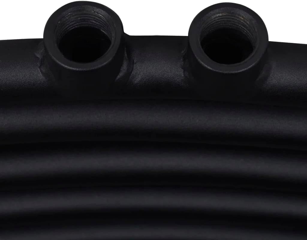 vidaXL Handtuchheizkörper Badheizkörper Handtuchheizer Badheizung 480 x 480 mm Incurvé, Incurvé