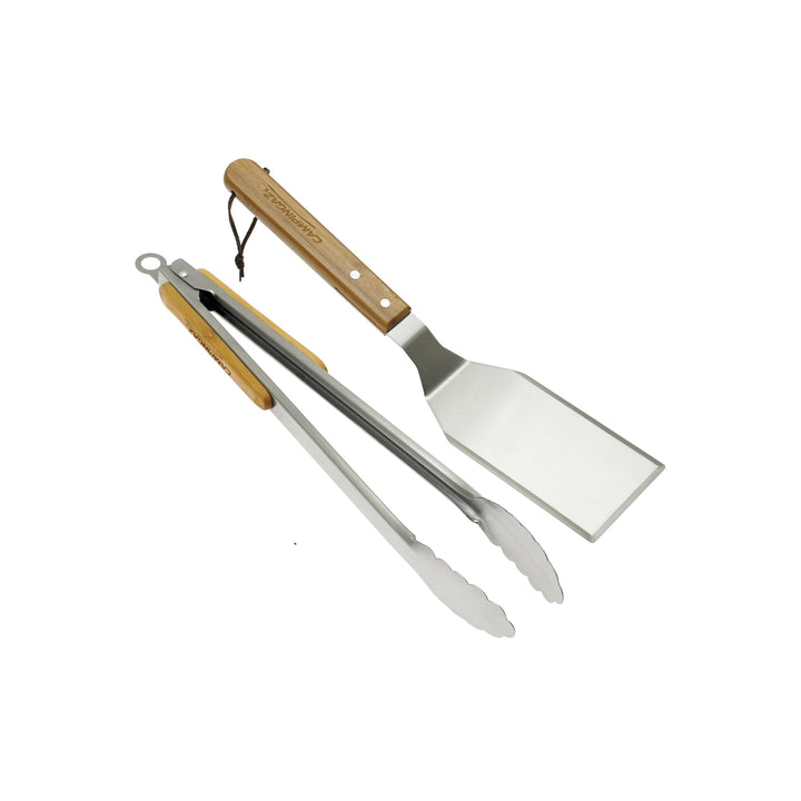 Campingaz Grillbesteck-Set mit Grillzange und Spatel | Grillutensilien zum Kochen und Grillen | Edel