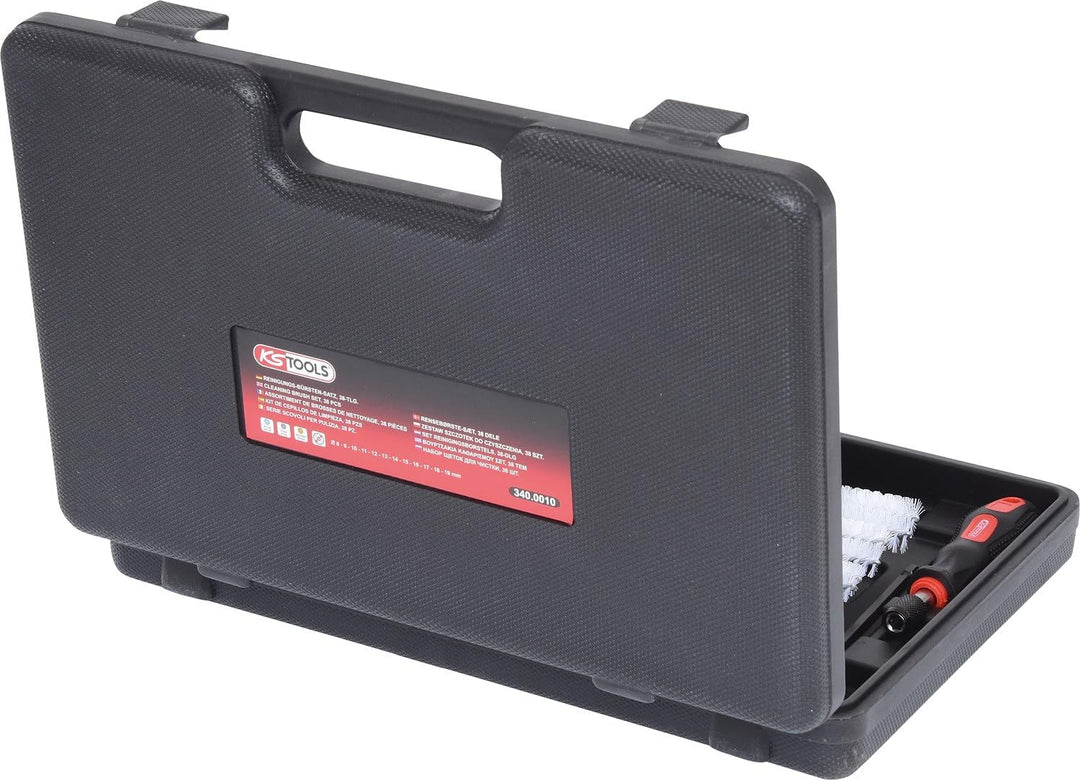 KS Tools 340.0010 MASTER Reinigungs-Bürsten-Satz, 38-tlg.