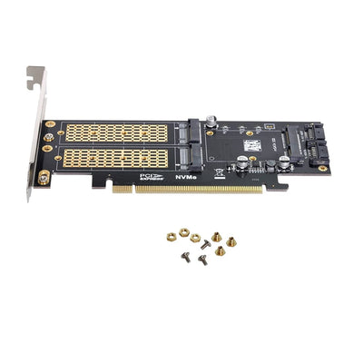 chenyang CY Dual SATA & PCI Express PCI-E 3.0 zu NGFF NVME M.2 MSATA M-Schlüssel B/M-Schlüssel SSD K