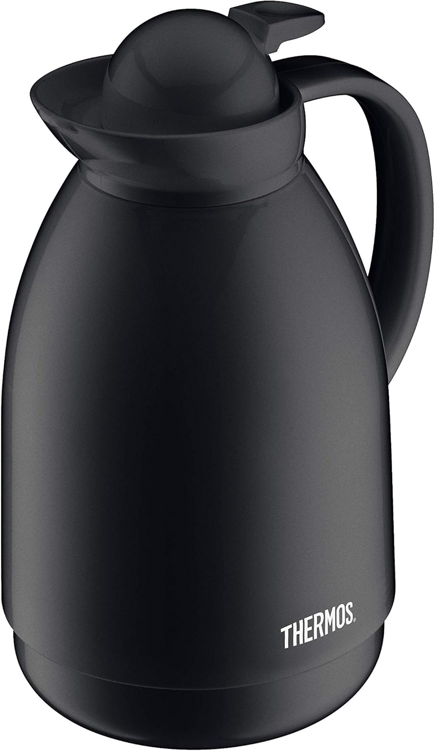 Thermos 4021.233.100 Isolierkanne Patio, 1 L, Kunststoff, schwarz 1000 ml Schwarz, 1000 ml Schwarz