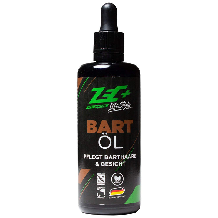 Zec+ Nutrition Lifestyle Bartöl – 75 ml hochwertiger Bartöl-Conditioner für die ideale Bartpflege, B