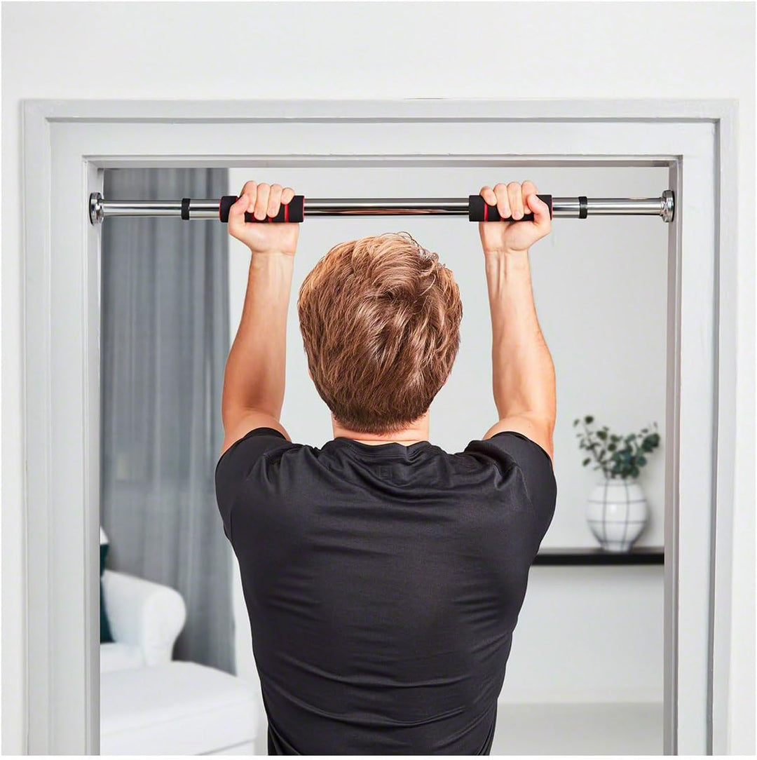 Sport-Tec Türreck Klimmzugstange Pull-Up 4.0, ausziehbar 63-101 cm, Klimmzugstange für Türrahmen Tür