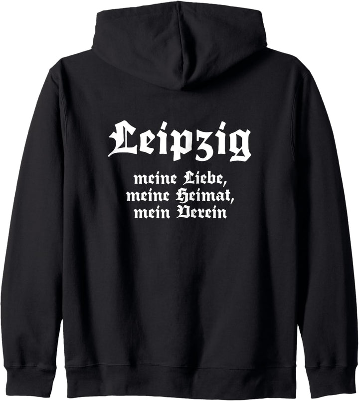 Leipzig Meine Liebe Meine Heimat Mein Verein Kapuzenjacke