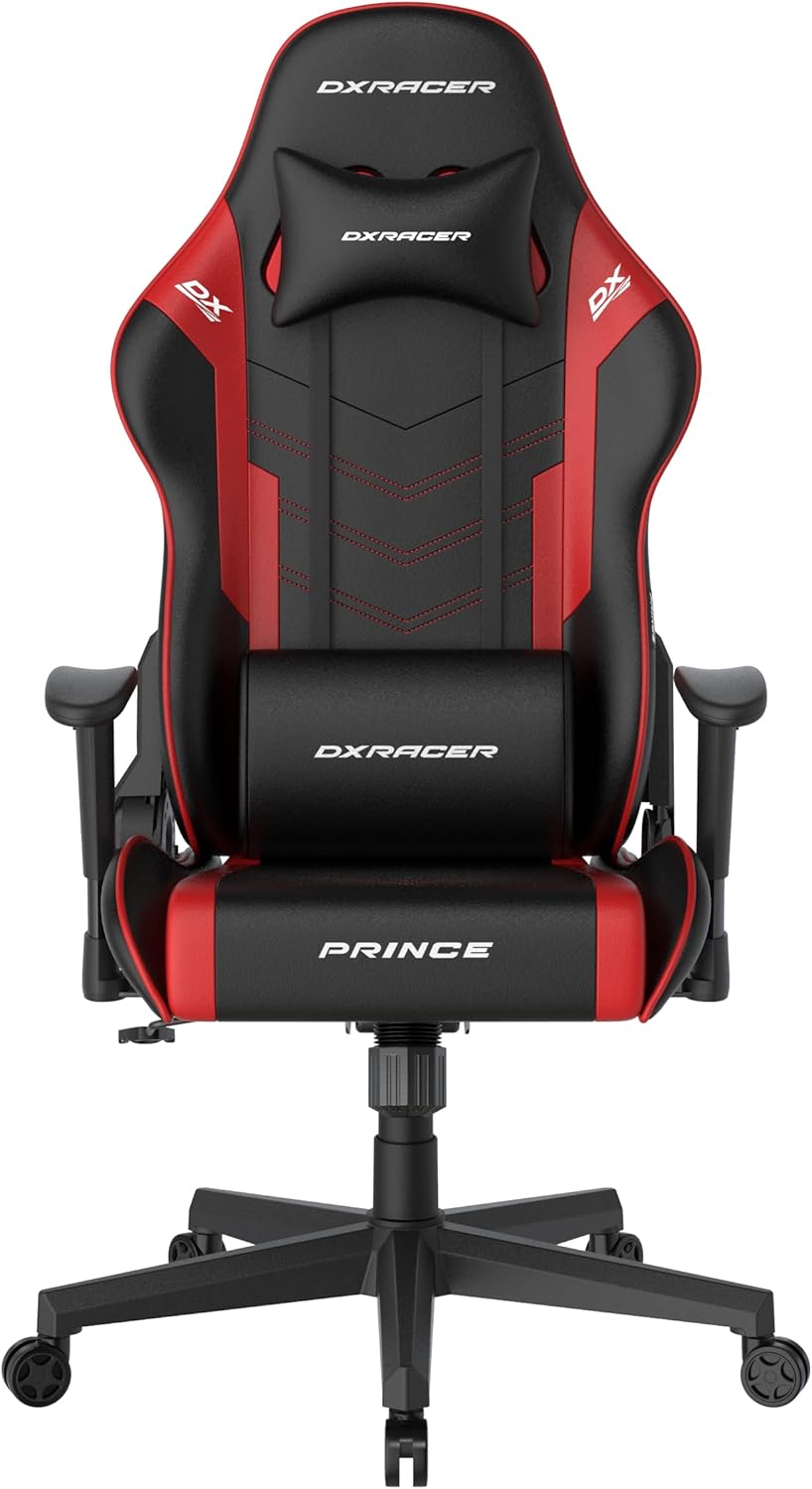 DXRacer Prince L PF132 Gaming-/ Büro-/ Schreibtischstuhl, mit Wippfunktion Gaming Stuhl Höhenverstel
