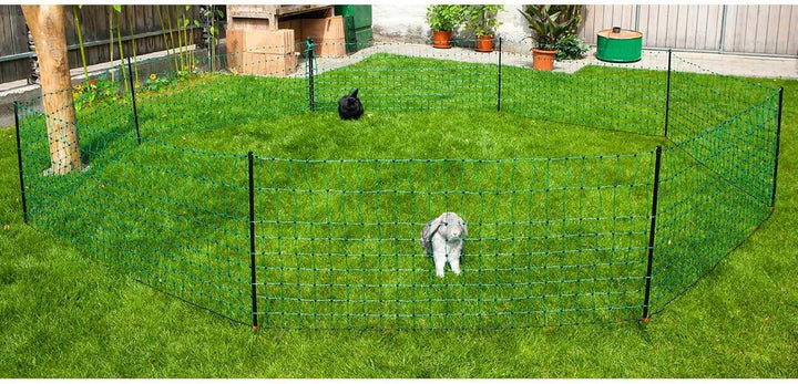 Kerbl 292216 Kaninchennetz 25 m, 65 cm Einzelspitz, grün
