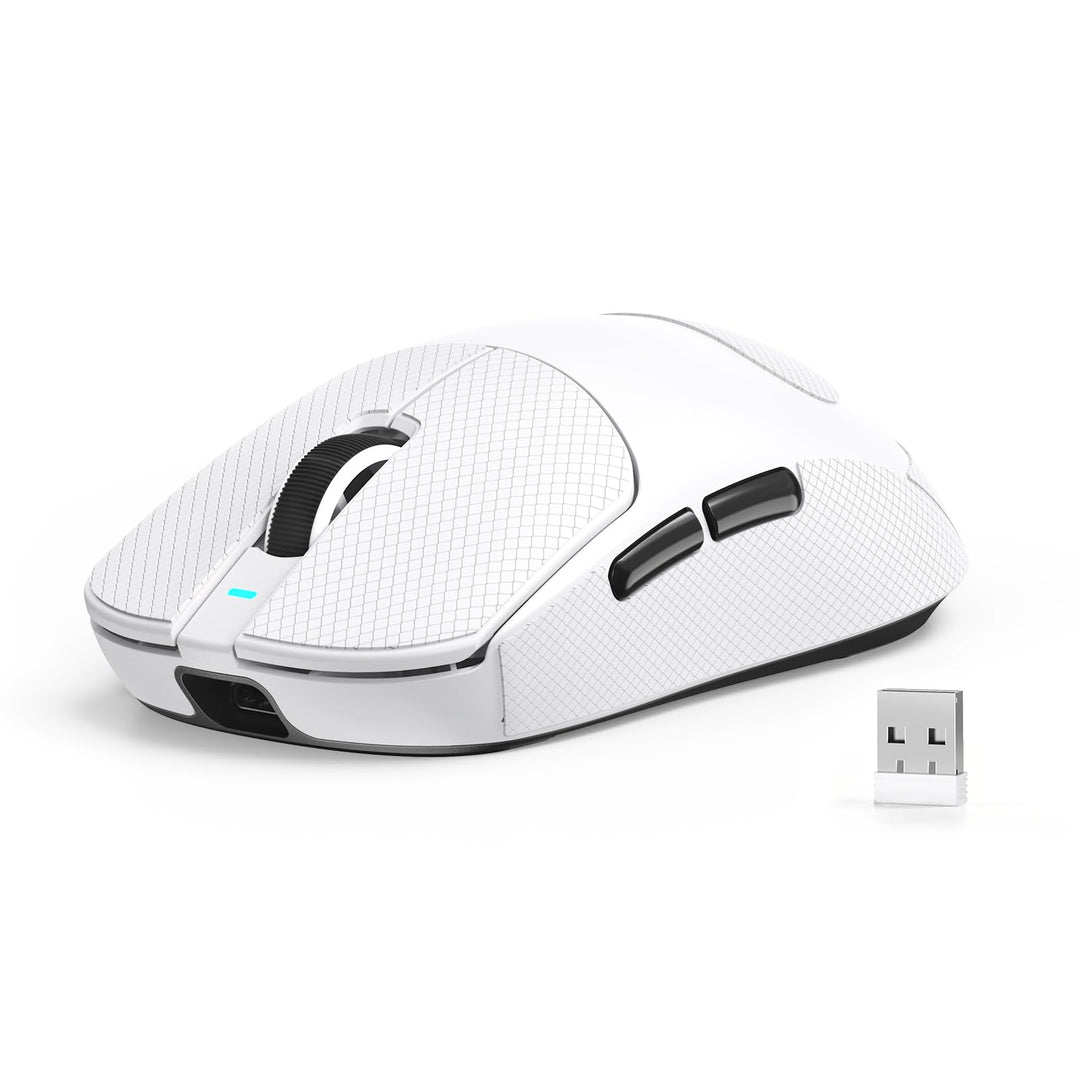 MAMBASNAKE X Attack Shark X8SE 55g ultraleichte kabellose Gaming-Maus mit Band–25000 DPI,PAW3311 Sen