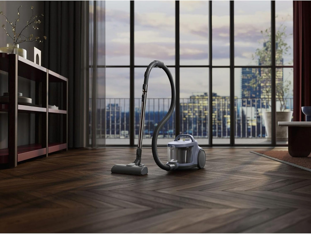 AEG CLEAN 5000 Staubsauger Beutellos, Bodenstaubsauger für alle Bodenbeläge, Zubehör, 1000 Watt, 9m
