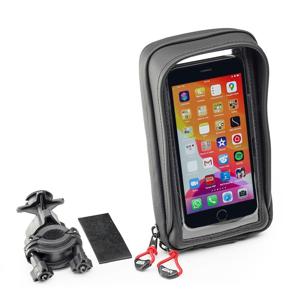 Givi S955B I-Phone 5-5S Smartphone Tasche mit Sonnenschutz, schwarz, TU EU