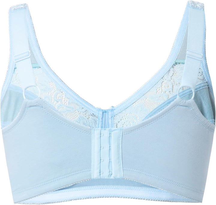 Ulla Popken Damen grosse Grössen Übergrössen Plus Size Entlastungs-BH, Spitze, ohne Bügel, Cup C-E 8