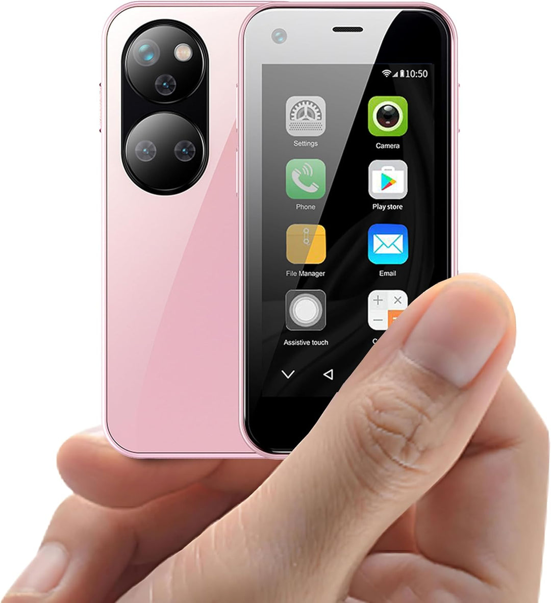 Hipipooo Mini 3G entsperrtes Telefon 2,5 Zoll Android 6.0 Smartphone 1 GB RAM 8 GB ROM Dual SIM 1580