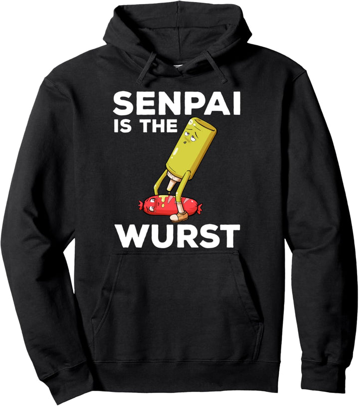 Ahegao Otaku Ecchi Etchi Hentai Sexy Wurst Senpai Pun Lewd Pullover Hoodie