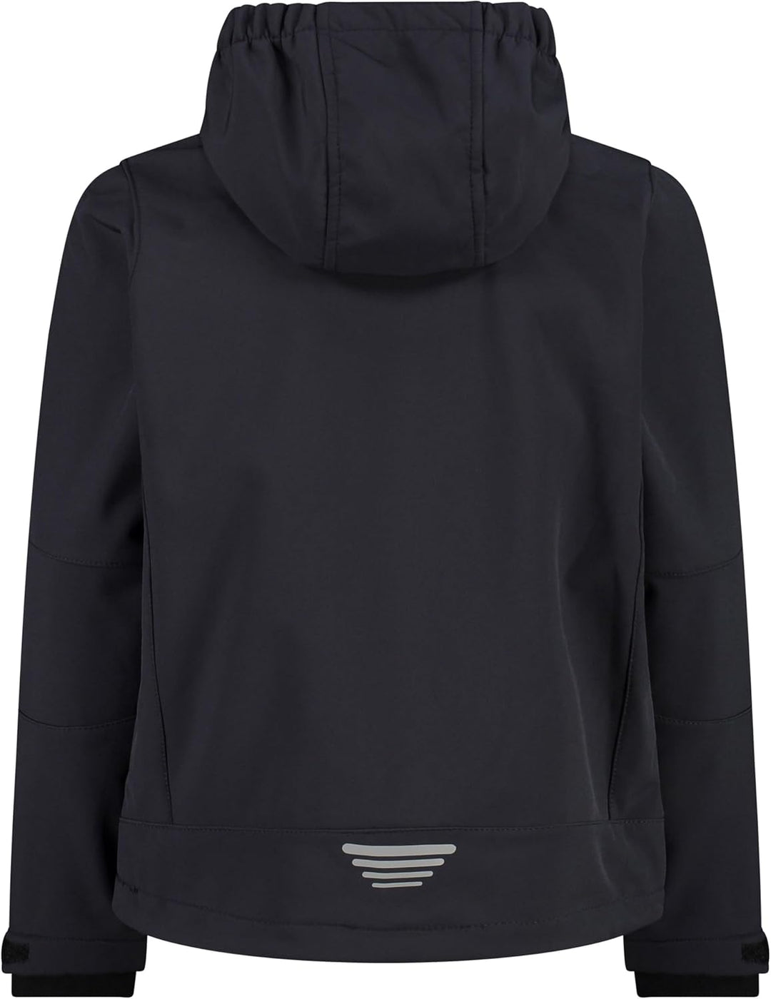 CMP Jungen Softshell' Kapuzen Jacke 104 Antracite-Flame, 104 Antracite-Flame