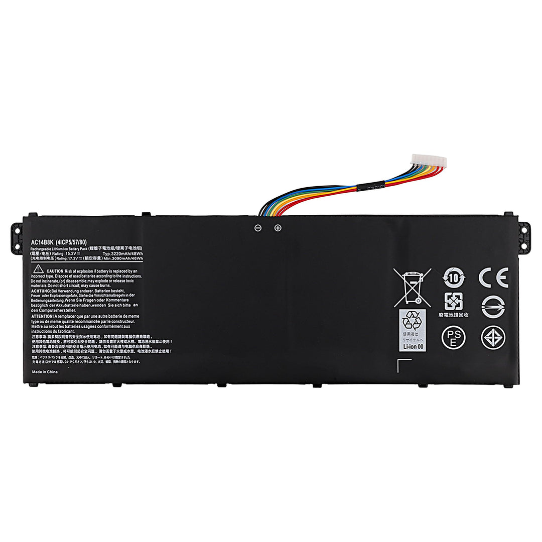 [NEU] Vvsialeek Hohe Qualität AC14B8K AC14B3K Laptop Akku für Acer Aspire R11/R7-372T R7-371T R5-471