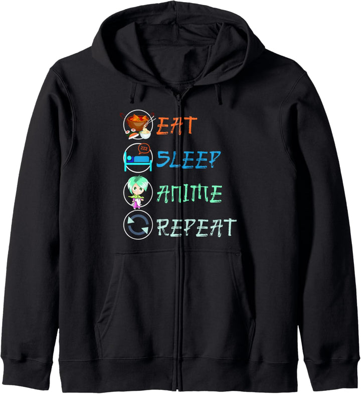 Japanischer Otaku Manga Ramen Nudeln Kawaii Lustiges Anime Kapuzenjacke