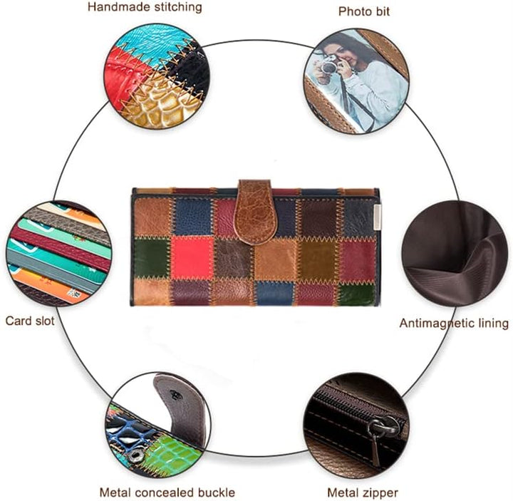 Eysee Brieftaschen, Leder-Kupplungen, Geldbörsen, Damen-Handy-Paket (Mode 4-C), Mode 4-c