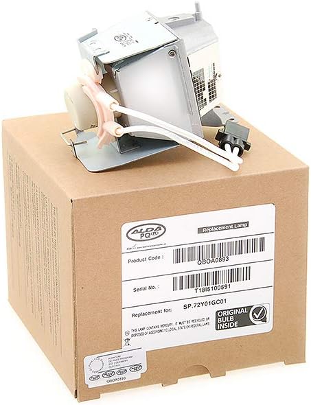 Alda PQ Professionell, Beamerlampe kompatibel mit SP.72Y01GC01 für OPTOMA DU400, EH416, W416, WU416,