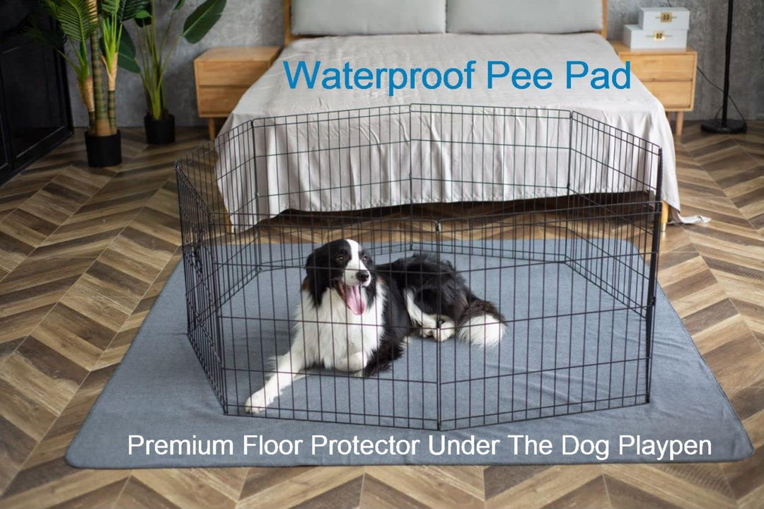 Upgrade Non-Slip Dog Pads Extra Large 72" x 72", Washable Puppy Pads with Fast Absorbent, Reusable,