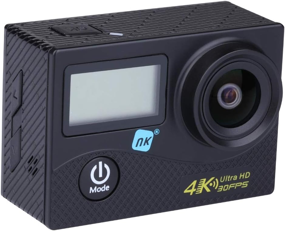 NK Tunnel - wasserdichte Action Cam 4K Ultra HD Sport-Kamera, 16MP, WiFi - HDMI, wasserdichter Fall,