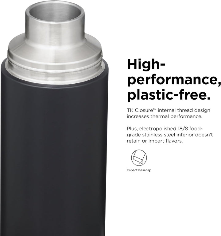 Klean Kanteen Herren tkpro-sb Trinkflasche Einheitsgrösse Shale Black (Matt), Einheitsgrösse Shale B