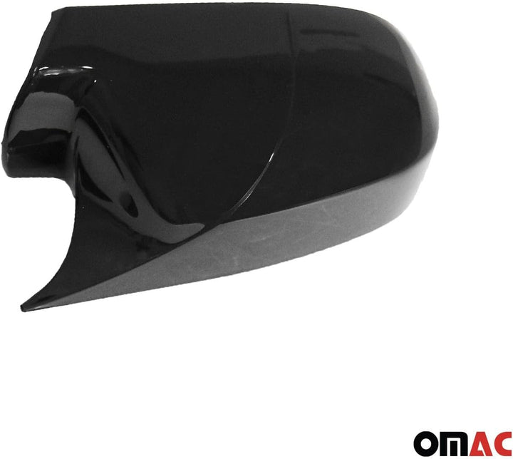 Spiegelabdeckung Spiegelkappen kompatibel mit Audi A3 S3 RS3 2008-2013 Piano Schwarz 2x