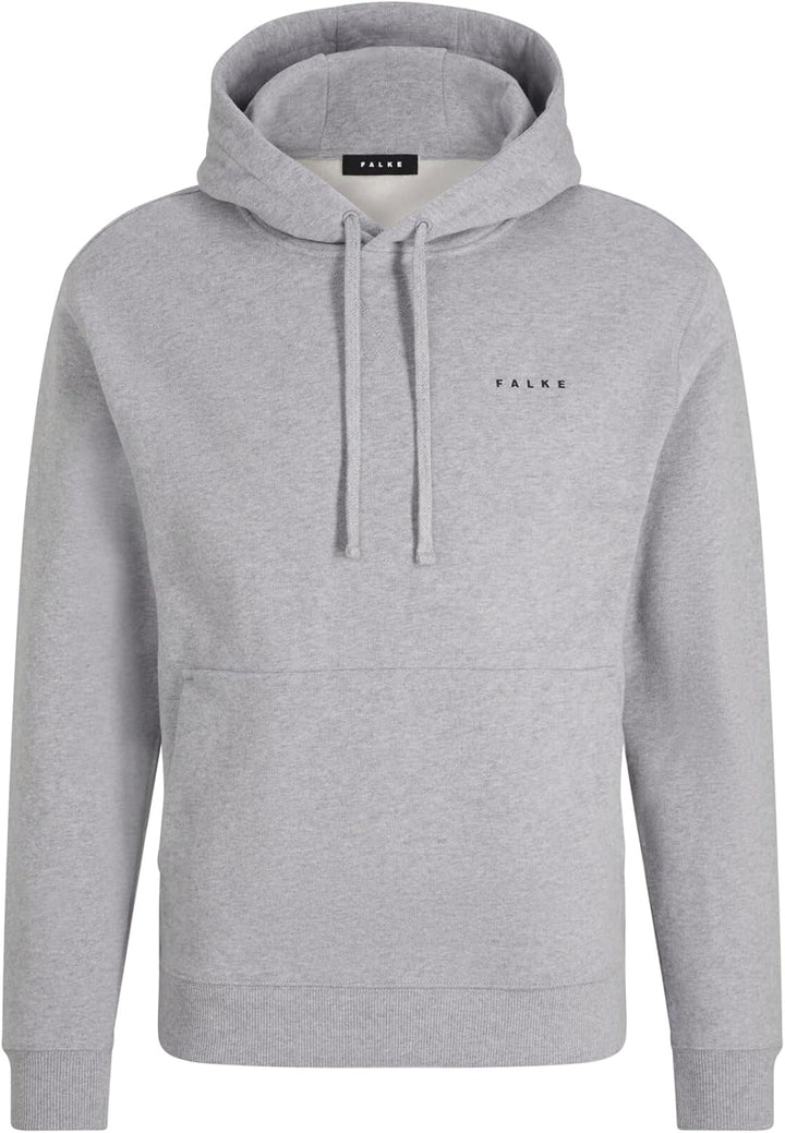 FALKE Herren Basic Sweat Hoody Kapuzenpullover weich hautfreundlich atmungsaktive Baumwolle 1 Stück