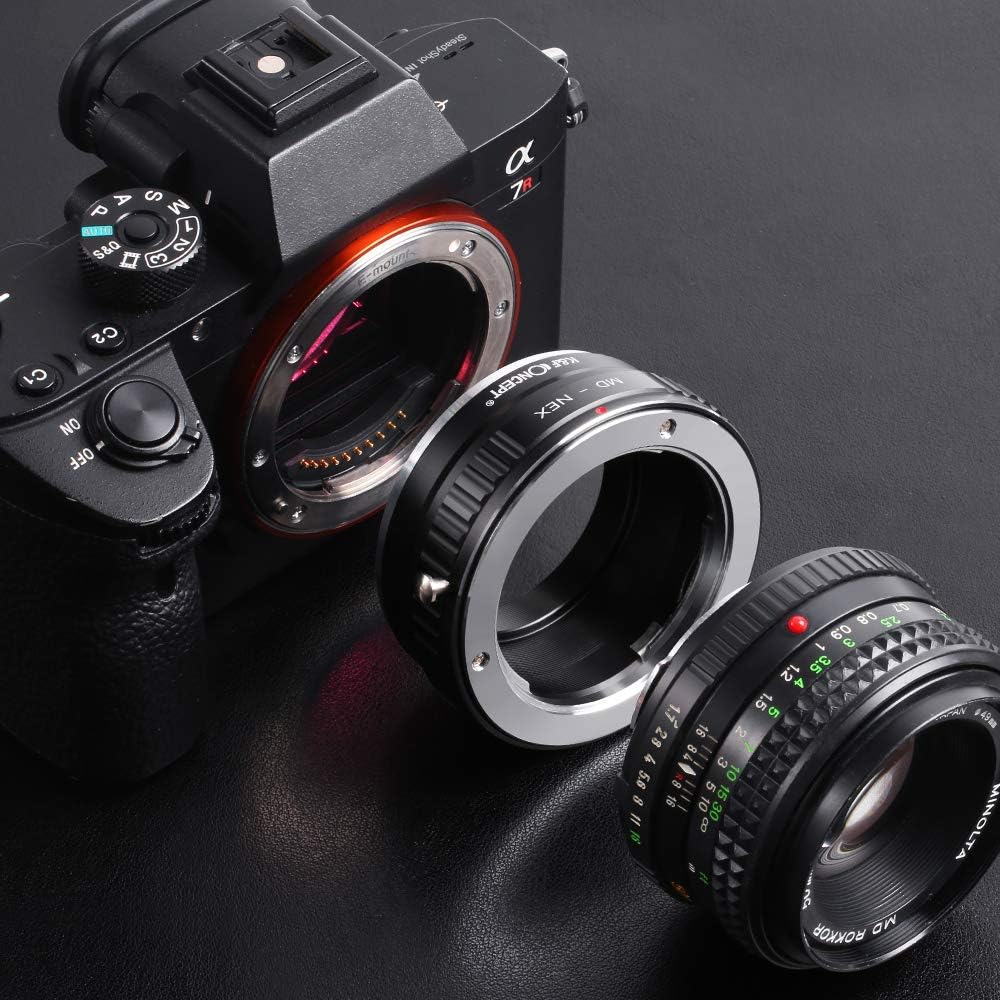 K&F Concept® MD-NEX II Kupfer-Bajonett Objektiv Adapterring,Objektivadapter,Objektiv Adapter Sony,Ob