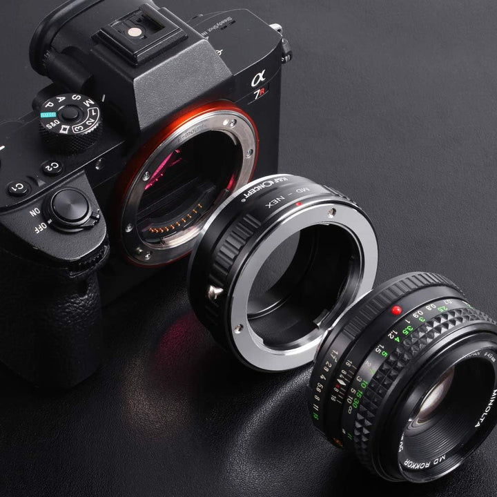 K&F Concept® MD-NEX II Kupfer-Bajonett Objektiv Adapterring,Objektivadapter,Objektiv Adapter Sony,Ob