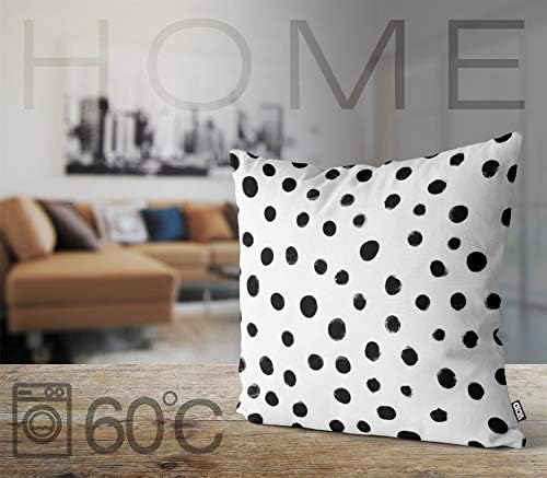 VOID Black Dots Kissenbezug Kissenhülle Sofakissen Kissen Deko Outdoor-Kissen Dekokissen, Kissen Grö
