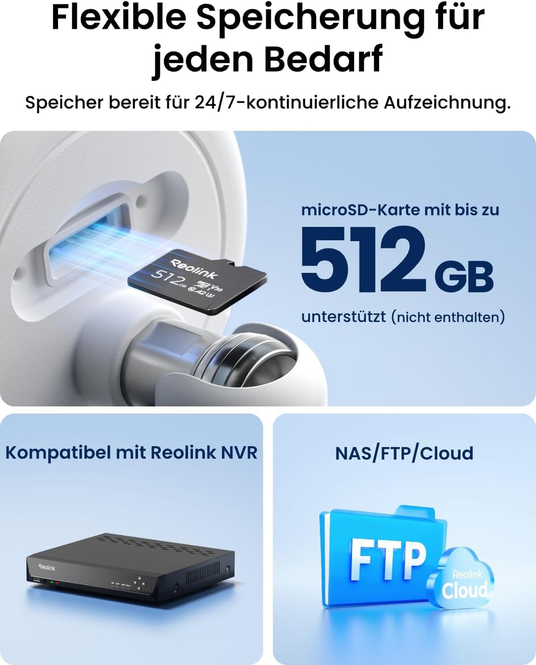 Reolink 12MP PoE Überwachungskamera Aussen mit Spotlight, Farbige Nachtsicht, Zwei-Wege-Audio, 24/7
