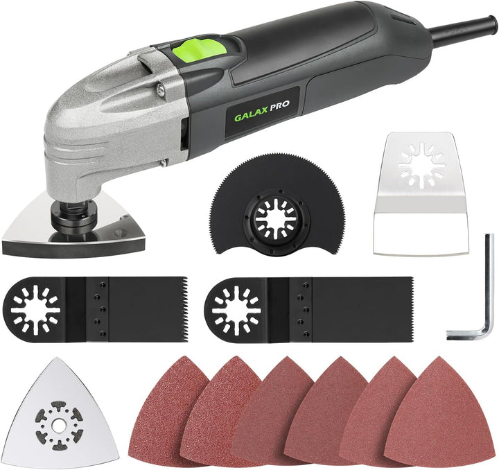 GALAX PRO 180W oszillierendes Multifunktionswerkzeug, 22000 OPM, 3 Grad Oszillationswinkel mit 3 Säg