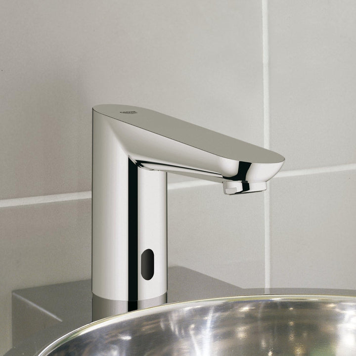 GROHE Euroeco CE - Infrarot-Elektronik für Waschtisch (wassersparend, Reinigungsmodus, 7 voreingeste