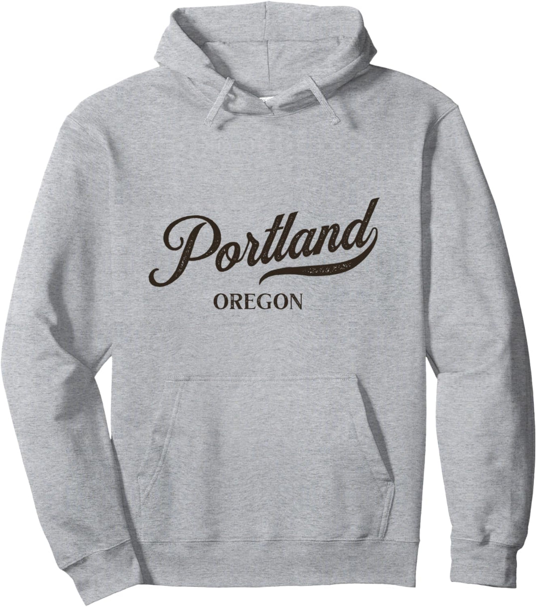 Retro Vereinigte Staaten Oregon State - Vintage Portland Pullover Hoodie