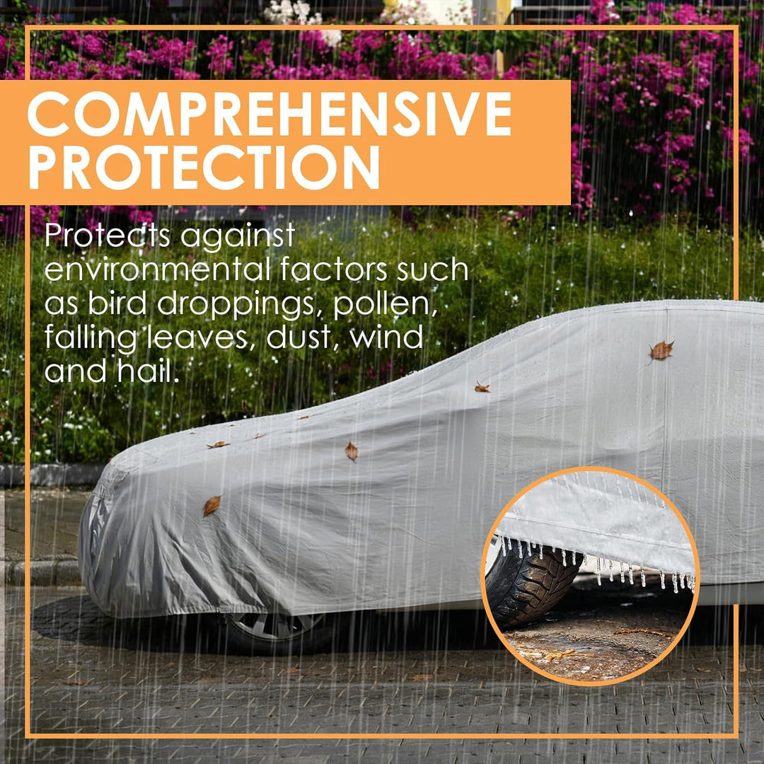 Autoabdeckung Vollgarage mit UV-Schutz und Schneeschutz, ideal für Outdoor und Indoor-Einsatz, schüt