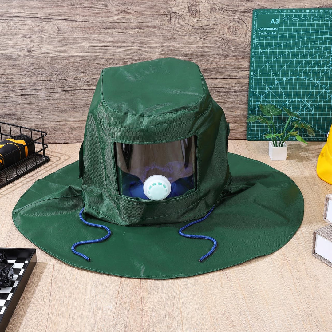 iplusmile Sandstrahlen Haube Schleif Sandstrahler Kappe Wind Anti Tool Cut/Scratch/Wärme Beständig H