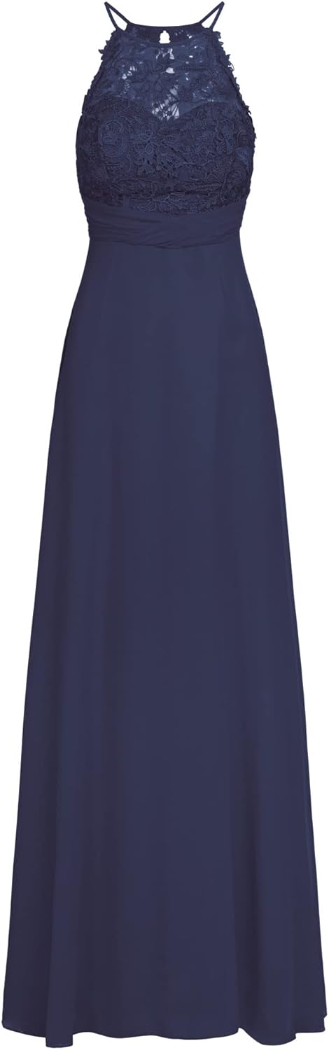 APART Fashion Damen Abendkleider Dress S Navy, S Navy