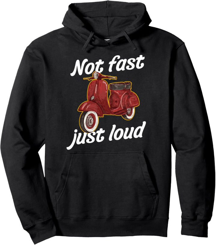 Nicht schnell, nur laut - Italienischer Motorroller Pullover Hoodie