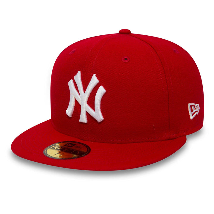 New Era New York Yankees MLB Basic Red 59Fifty Basecap - 8-64cm (XXL)