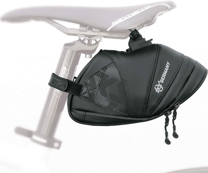 SKS GERMANY EXPLORER Fahrradtasche, Fahrradzubehör (Satteltasche aus gummiertem, wasserabweisendem G