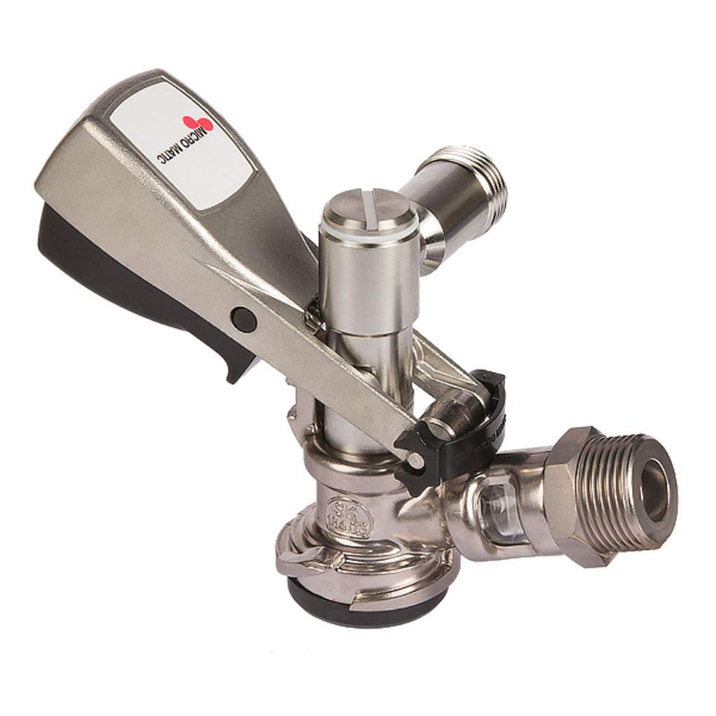 Gastrobedarf Westerbarkey Keg Kegverschluss Zapfkopf Micromatic Korbkeg Typ S seitlich